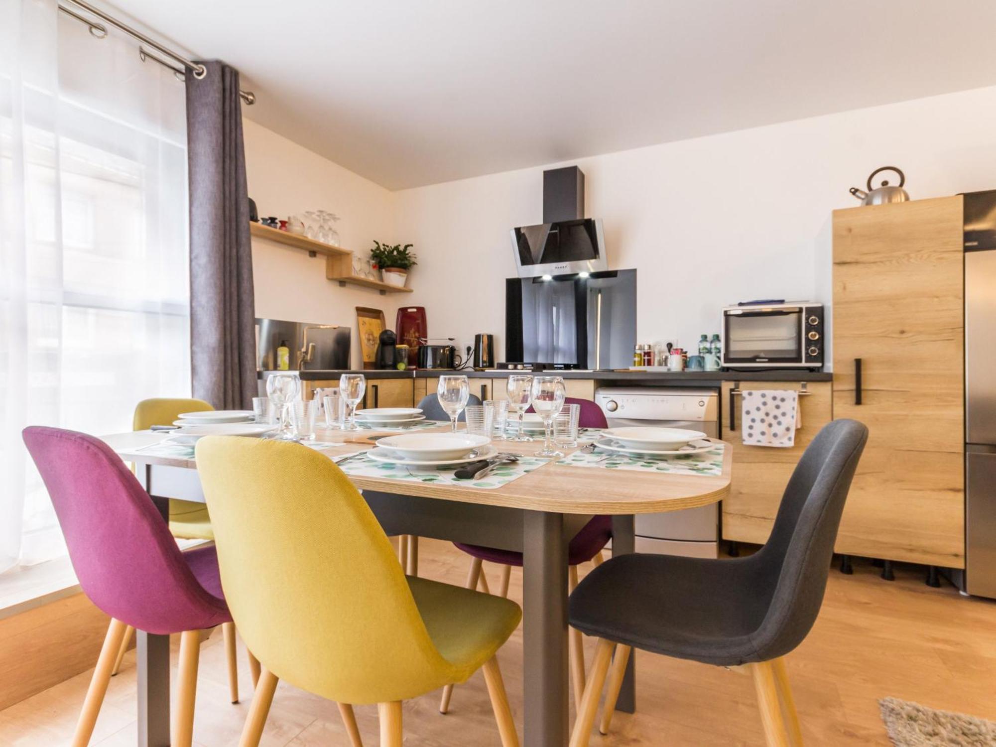 Maison De Ville A St Nazaire, Pres Du Front De Mer, Climatisee, 3 Chambres Avec Sdb Privatives, Wifi - Fr-1-306-1203 Сен-Назар Екстериор снимка